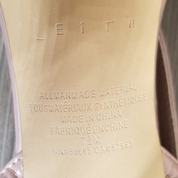 Leith Ava Asymmetrical Strappy Sandal, Blush, Womens Size 7.5 M - Picture 11 of 12